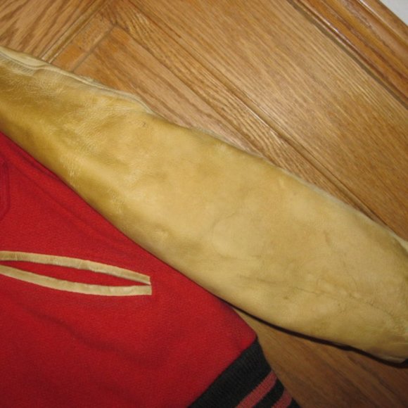 Mens  Vintage Letter Jacket - Picture 3 of 10